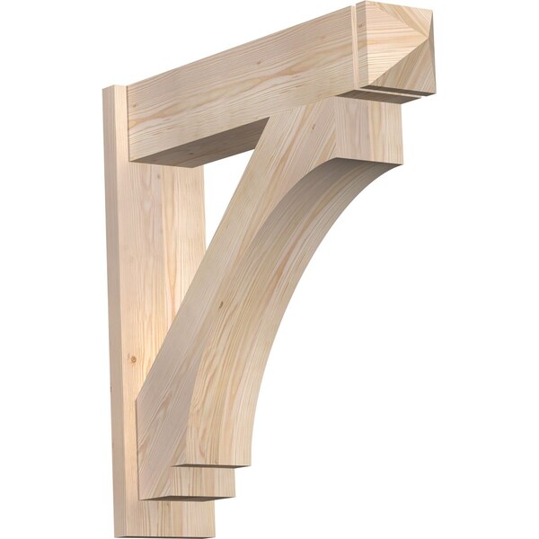 Ekena Millwork Imperial Smooth Arts and Crafts Outlooker, Douglas Fir, 7 1/2"W x 32"D x 32"H OUT08X32X32IMP03SDF - main